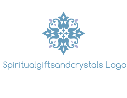 floral ornament logo
