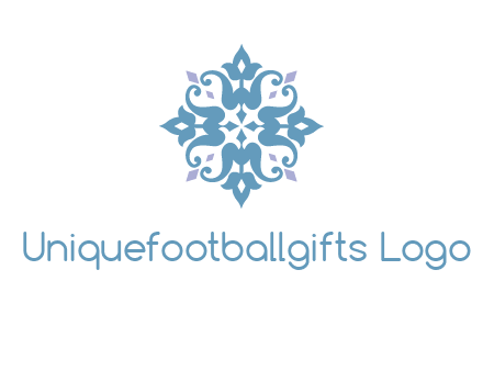 floral ornament logo