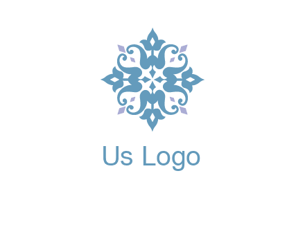 floral ornament logo