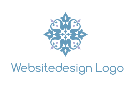 floral ornament logo