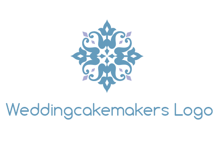 floral ornament logo
