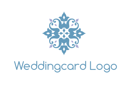 floral ornament logo