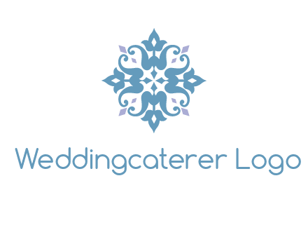 floral ornament logo