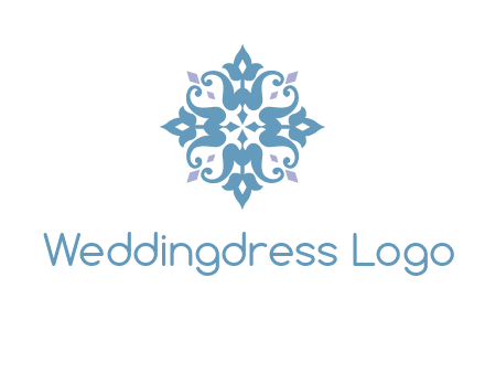 floral ornament logo