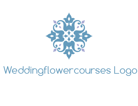 floral ornament logo