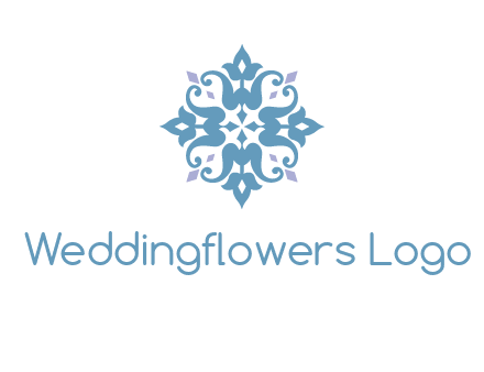 floral ornament logo