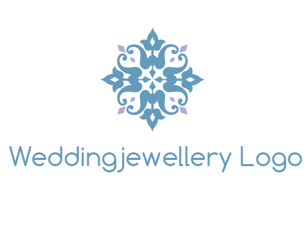 floral ornament logo