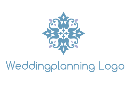 floral ornament logo