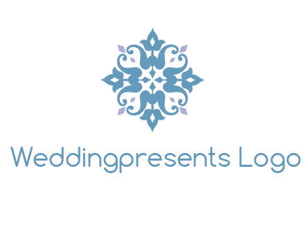 floral ornament logo