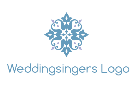 floral ornament logo