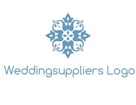 floral ornament logo