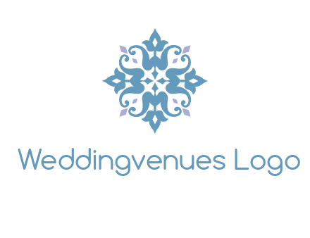 floral ornament logo