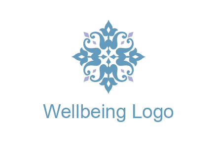floral ornament logo