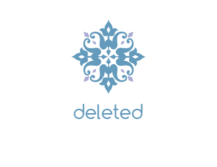 floral ornament logo