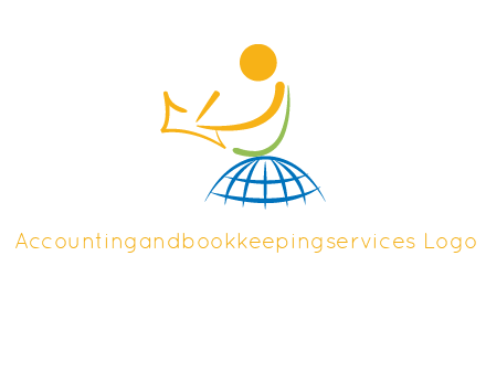 child on globe childcare & education logo
