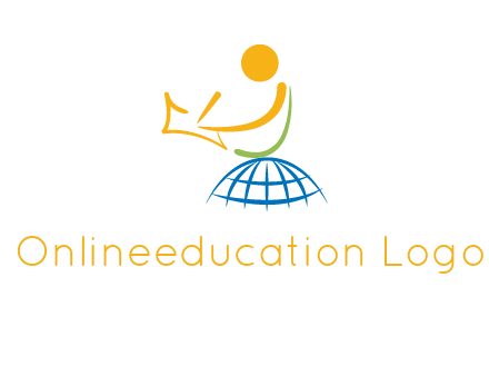 child on globe childcare & education logo