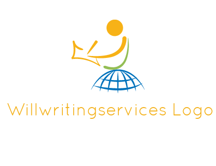 child on globe childcare & education logo