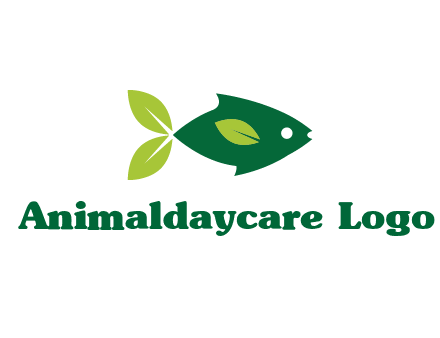 fish with leaves logo