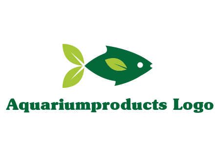 fish with leaves logo