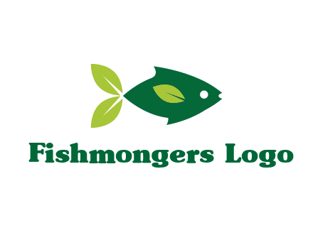 fish with leaves logo
