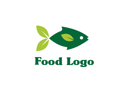 fish with leaves logo