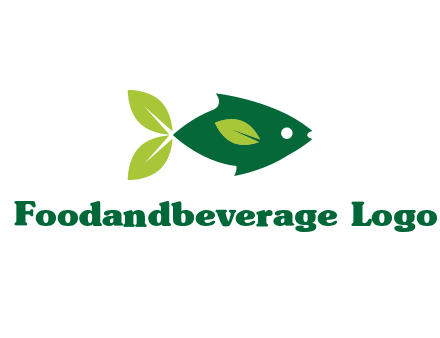fish with leaves logo