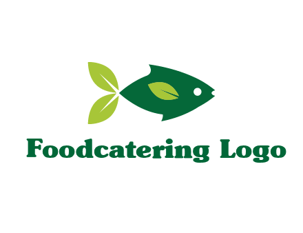 fish with leaves logo