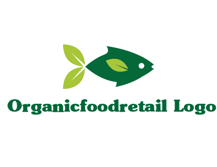 fish with leaves logo