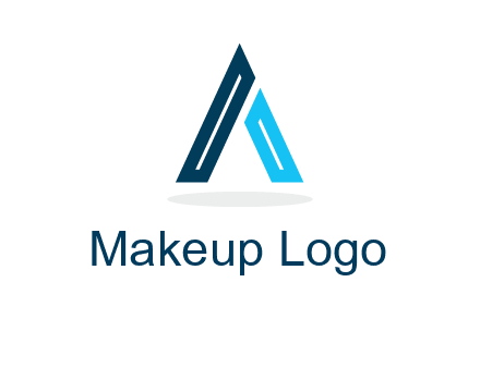 abstract letter A logo