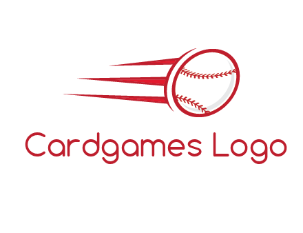 baseball flying logo