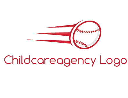 baseball flying logo