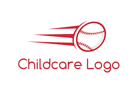baseball flying logo