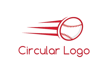 baseball flying logo