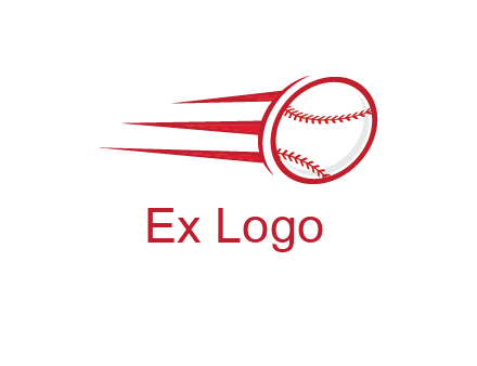 baseball flying logo