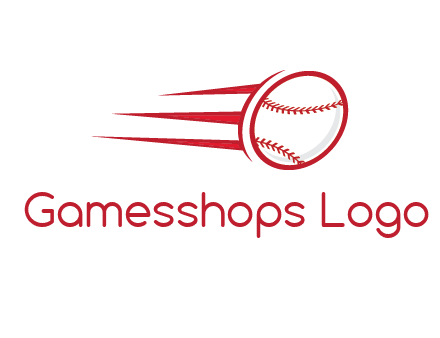 baseball flying logo