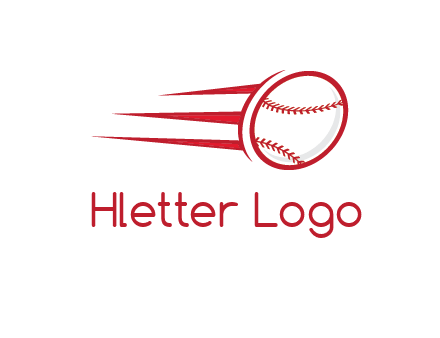 baseball flying logo