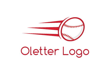 baseball flying logo