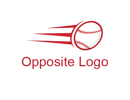 baseball flying logo