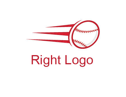 baseball flying logo
