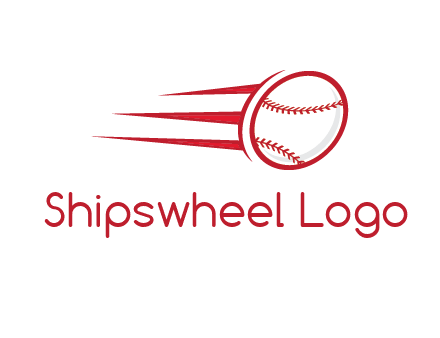 baseball flying logo