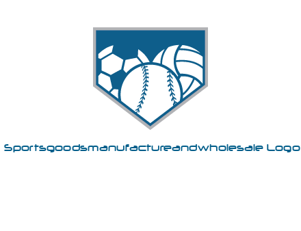 balls inside shield logo