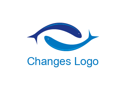pisces fish Logo