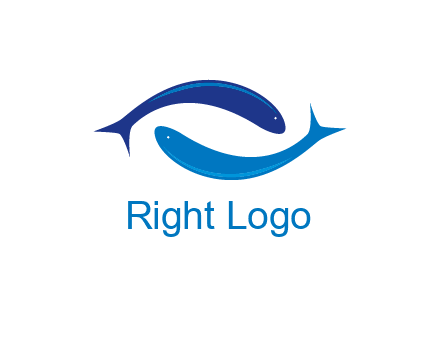 pisces fish Logo
