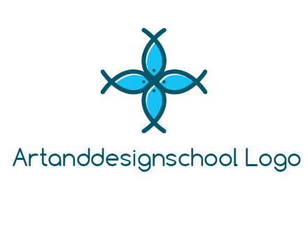 fish in circle logo