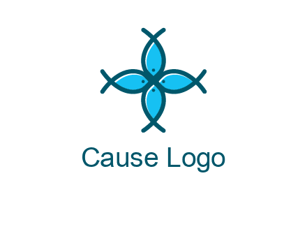fish in circle logo