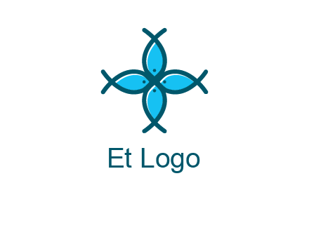 fish in circle logo