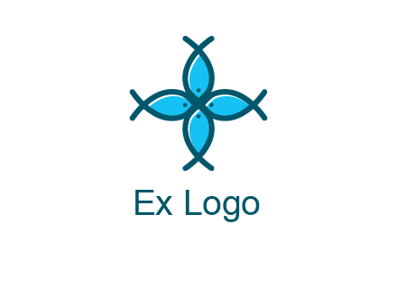 fish in circle logo