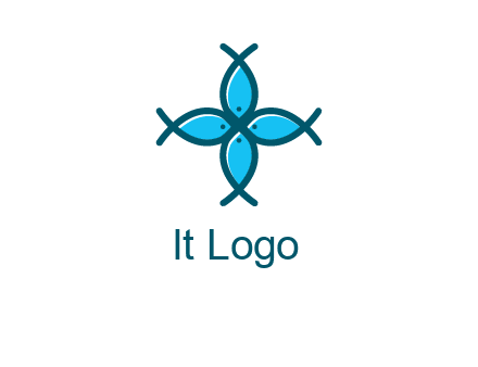 fish in circle logo