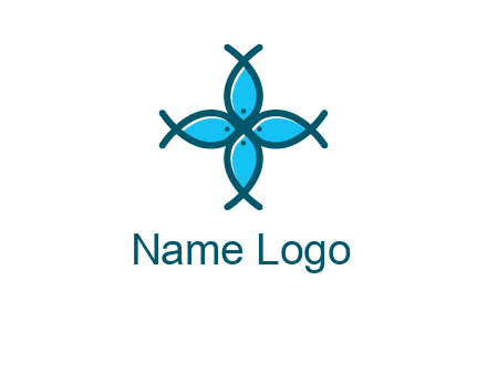 fish in circle logo