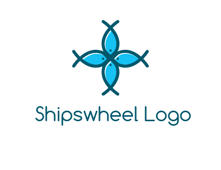 fish in circle logo